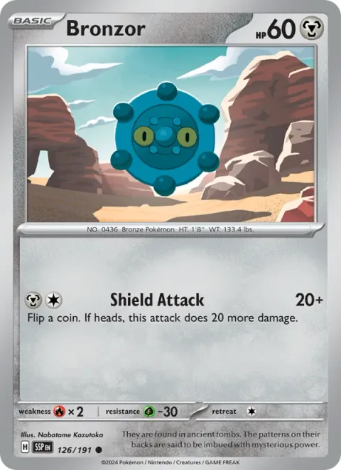 Bronzor [Shield Attack]