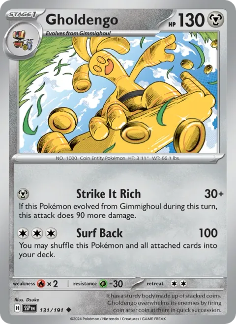 Gholdengo [Strike It Rich | Surf Back]
