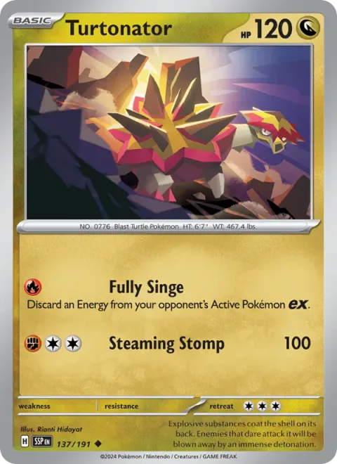 Turtonator [Fully Singe | Steaming Stomp]