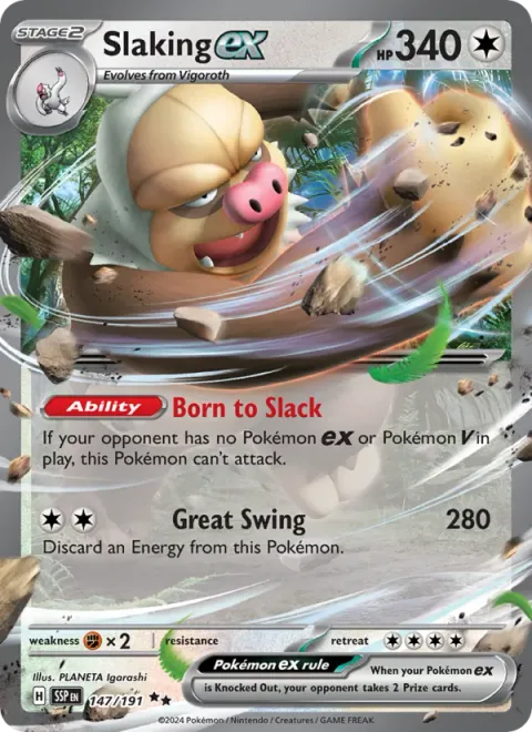 Slaking ex [Born to Slack | Great Swing]