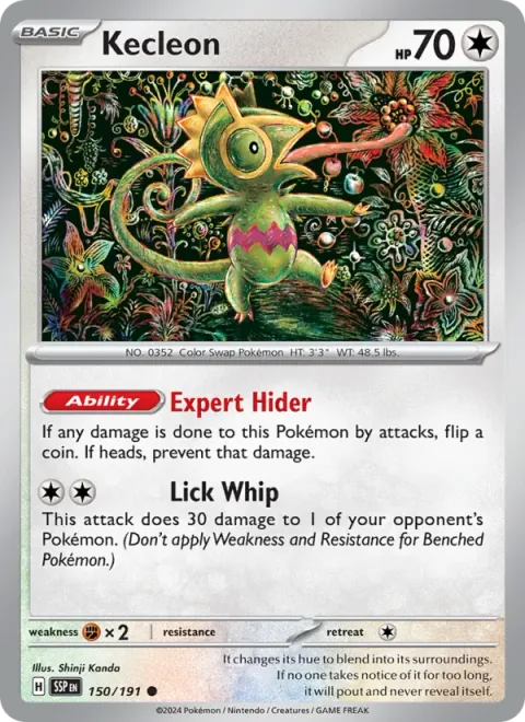 Kecleon [Expert Hider | Lick Whip]