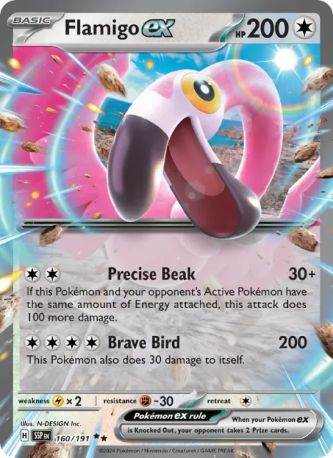 Flamigo ex [Precise Beak | Brave Bird]