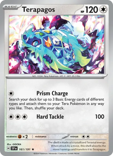 Terapagos [Prism Charge | Hard Tackle]