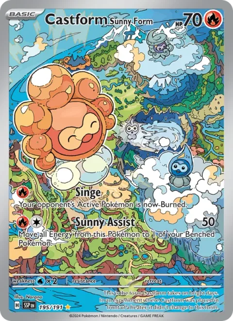 Castform Sunny Form [Singe | Sunny Assist]