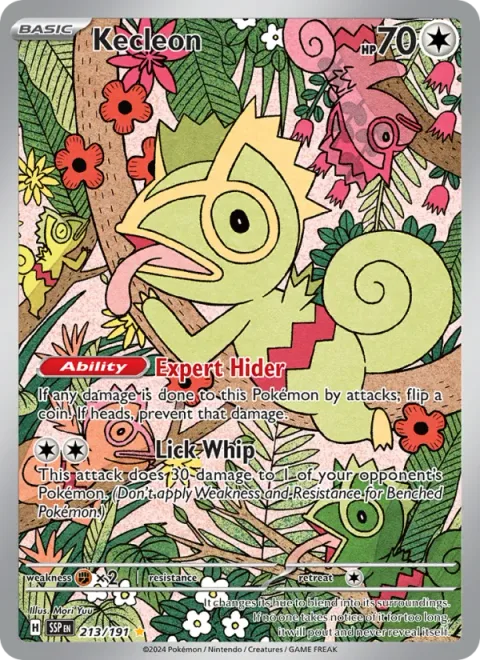 Kecleon [Expert Hider | Lick Whip]