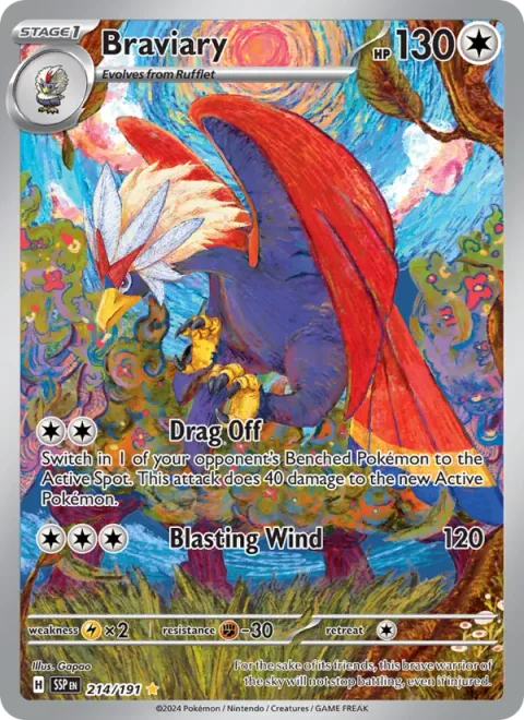 Braviary [Drag Off | Blasting Wind]