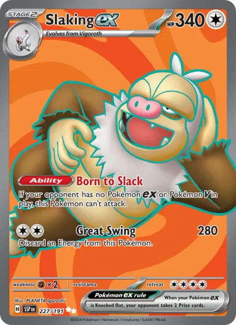 Slaking ex [Born to Slack | Great Swing]