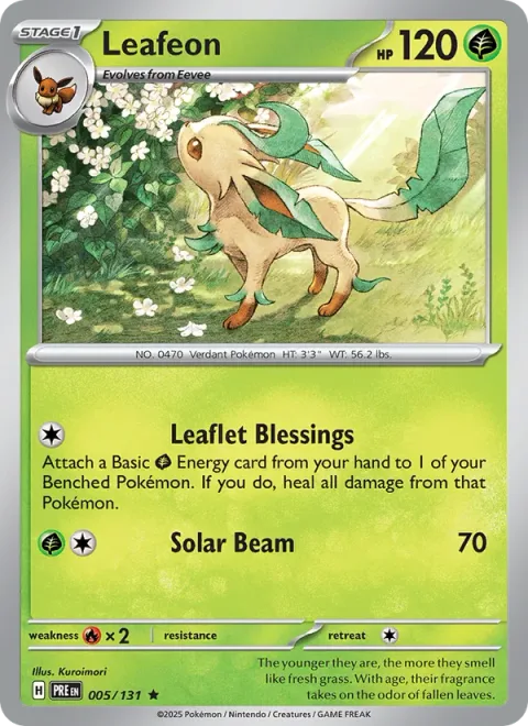 Leafeon [Leaflet Blessings | Solar Beam]