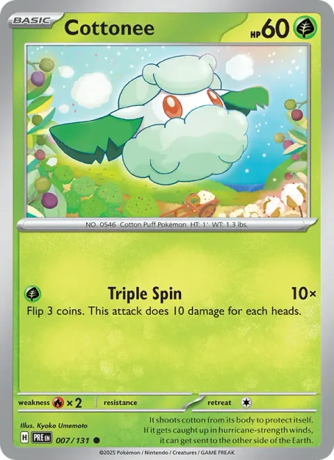Cottonee [Triple Spin]
