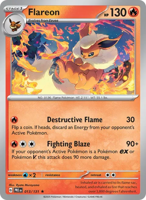 Flareon [Destructive Flame | Fighting Blaze]