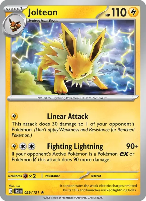 Jolteon [Linear Attack | Fighting Lightning]