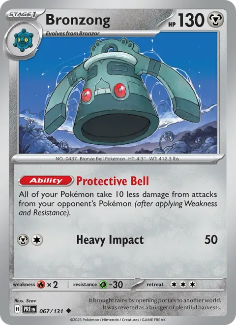 Bronzong [Protective Bell | Heavy Impact]