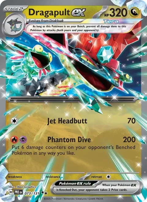 Dragapult ex [Jet Headbutt | Phantom Dive]