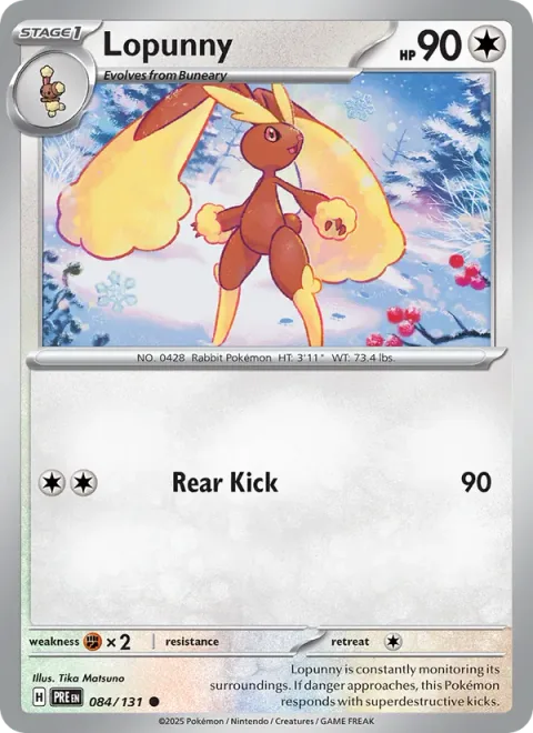 Lopunny [Rear Kick]