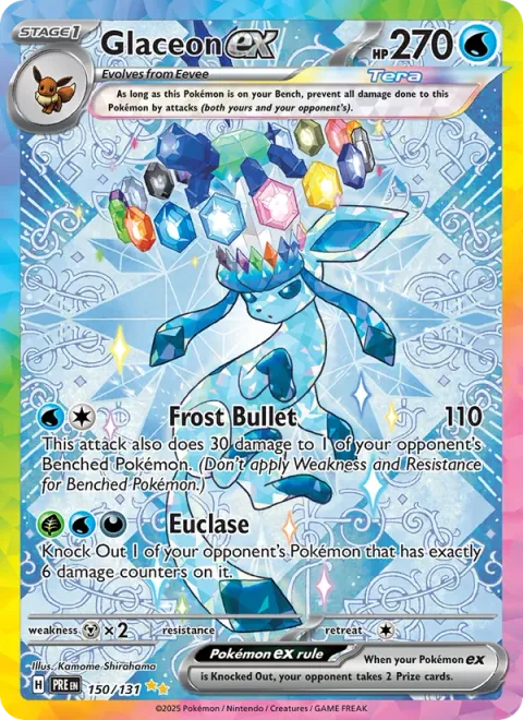 Glaceon ex [Frost Bullet | Euclase]