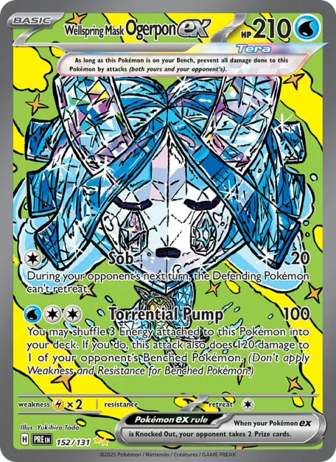 Wellspring Mask Ogerpon ex [Sob | Torrential Pump]