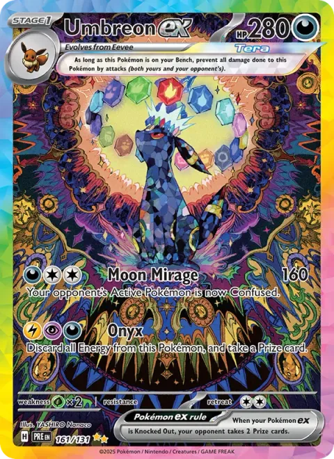 Umbreon ex [Moon Mirage | Onyx]