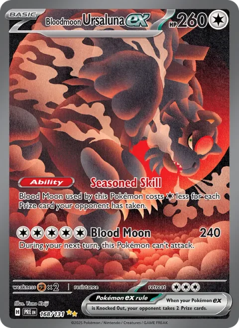 Bloodmoon Ursaluna ex [Seasoned Skill | Blood Moon]