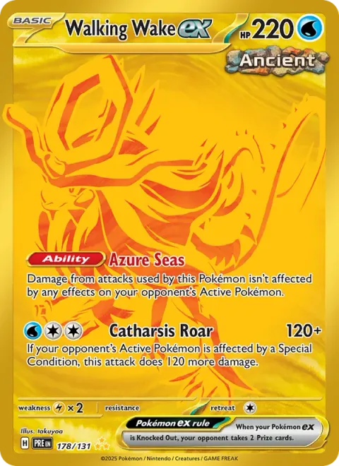 Walking Wake ex [Azure Seas | Catharsis Roar]