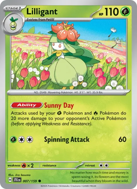 Lilligant [Sunny Day | Spinning Attack]