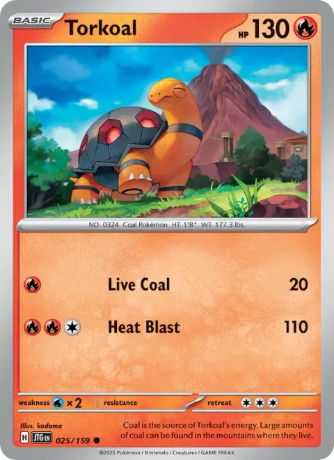 Torkoal [Live Coal | Heat Blast]