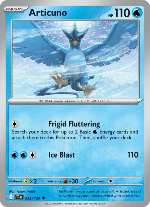 Articuno [Frigid Fluttering | Ice Blast]