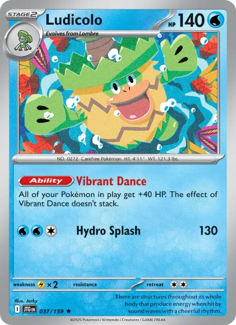 Ludicolo [Vibrant Dance | Hydro Splash]