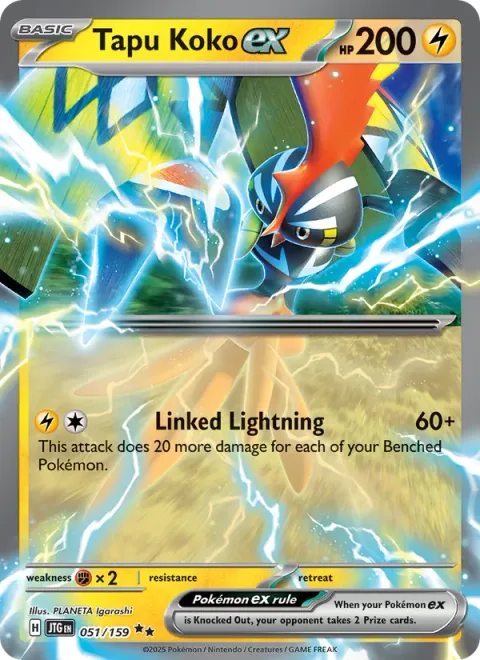 Tapu Koko ex [Linked Lightning]