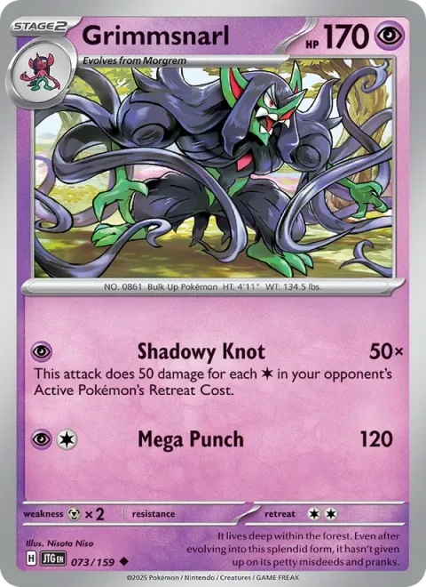 Grimmsnarl [Shadowy Knot | Mega Punch]