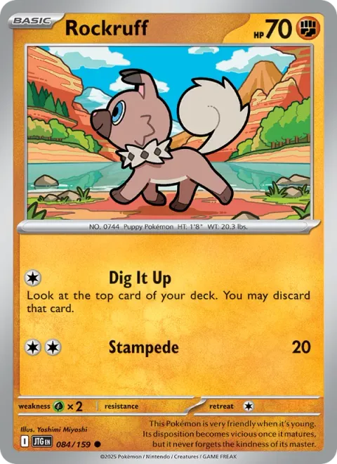 Rockruff [Dig It Up | Stampede]