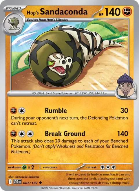 Hop's Sandaconda [Rumble | Break Ground]