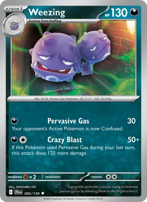 Weezing [Pervasive Gas | Crazy Blast]