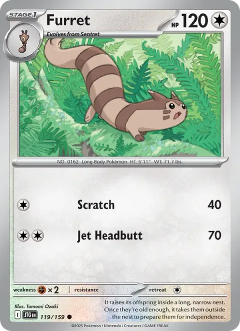 Furret [Scratch | Jet Headbutt]