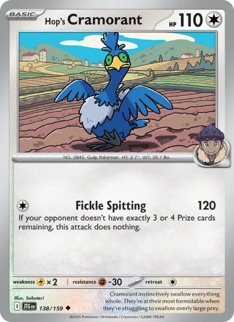 Hop's Cramorant [Fickle Spitting]