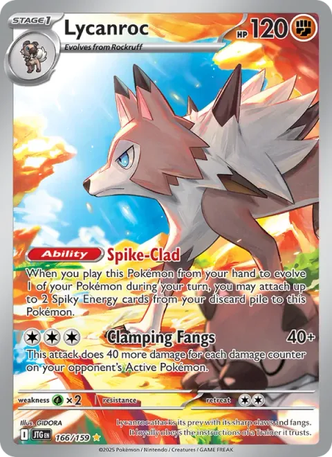 Lycanroc [Spike-Clad | Clamping Fangs]