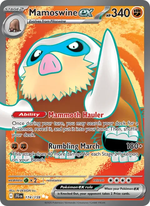 Mamoswine ex [Mammoth Hauler | Rumbling March]