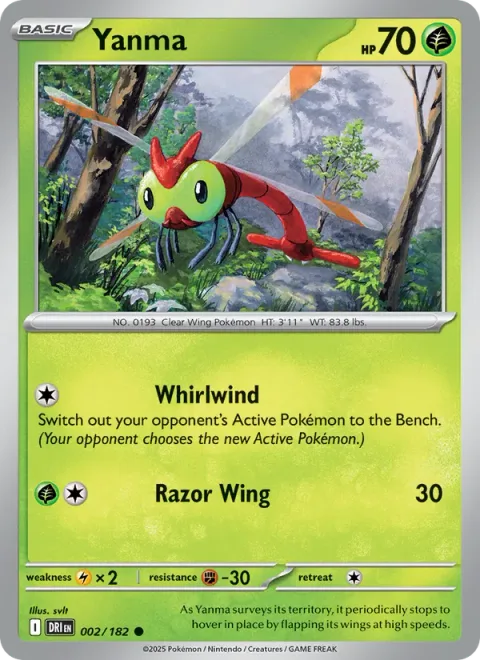 Yanma [Whirlwind | Razor Wing]