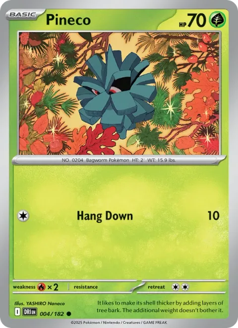Pineco [Hang Down]
