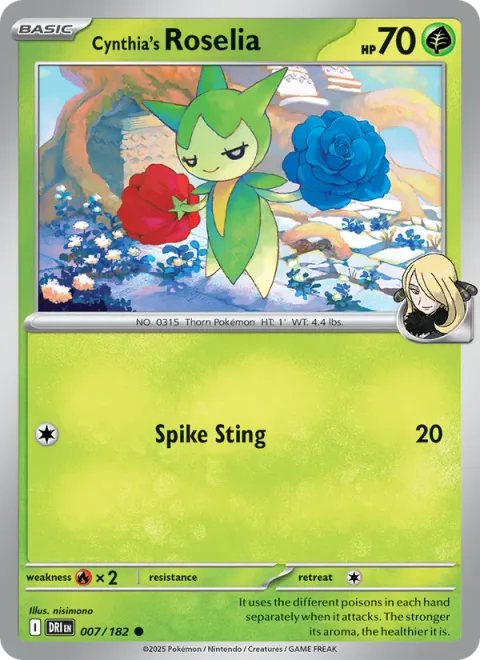 Cynthia's Roselia [Spike Sting]