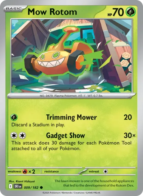 Mow Rotom [Trimming Mower | Gadget Show]