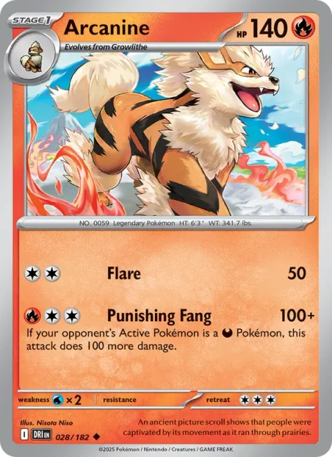 Arcanine [Flare | Punishing Fang]