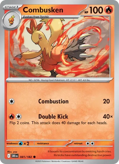 Combusken [Combustion | Double Kick]