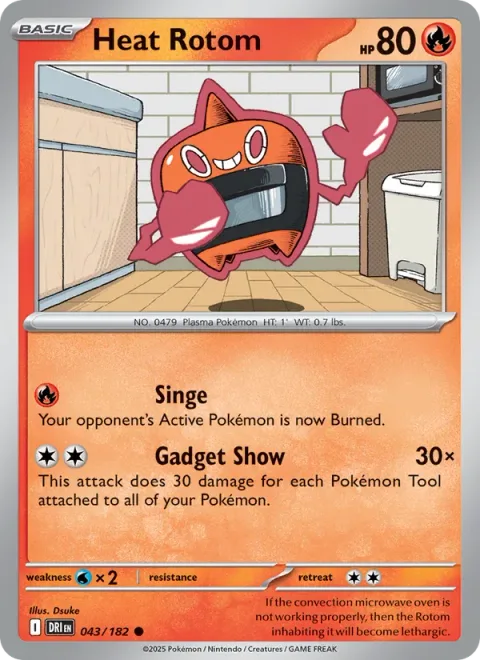 Heat Rotom [Singe | Gadget Show]
