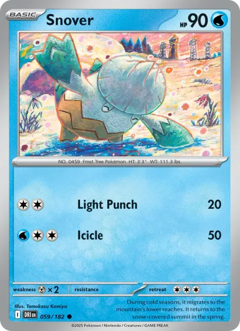 Snover [Light Punch | Icicle]