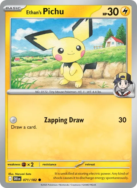 Ethan's Pichu [Zapping Draw]