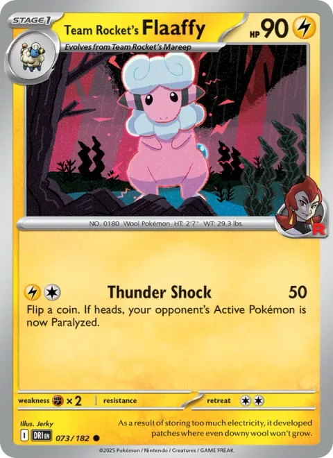 Team Rocket's Flaaffy [Thunder Shock]