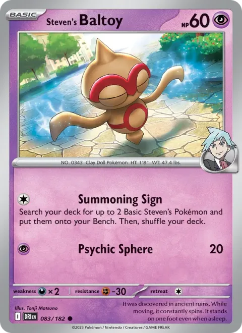 Steven's Baltoy [Summoning Sign | Psychic Sphere]