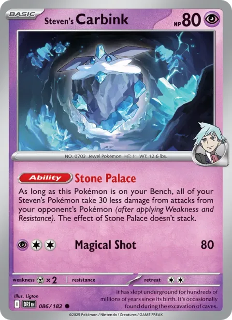 Steven's Carbink [Stone Palace | Magical Shot]