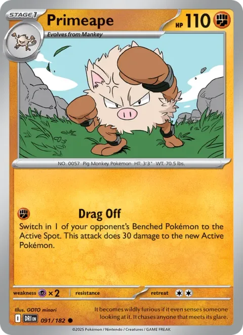 Primeape [Drag Off]