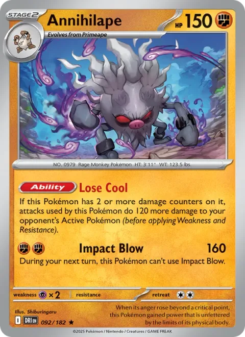 Annihilape [Lose Cool | Impact Blow]